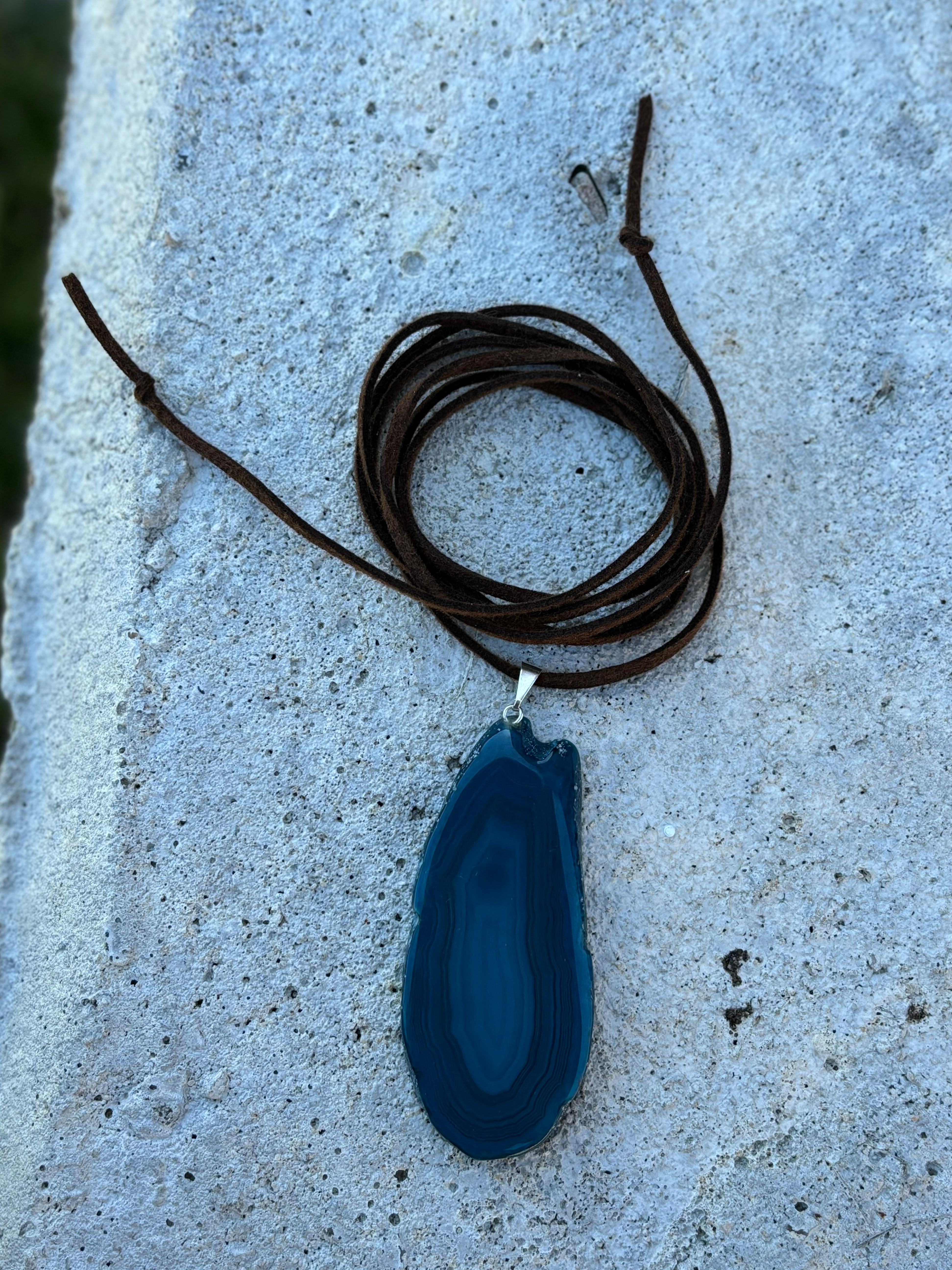 Choker piedra ágata 