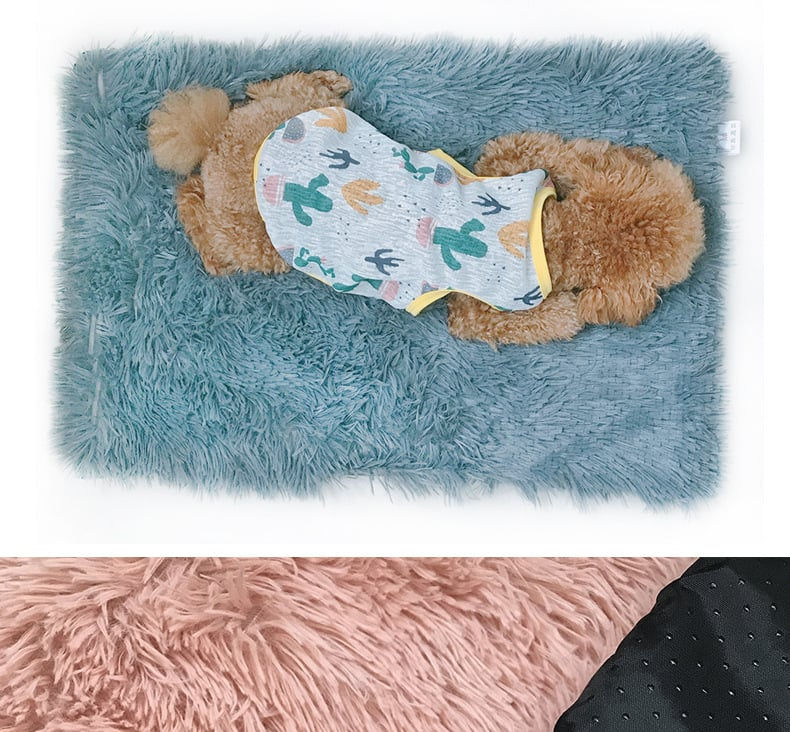 Thumbnail: Washable Plush Non-Slip Pet Mat