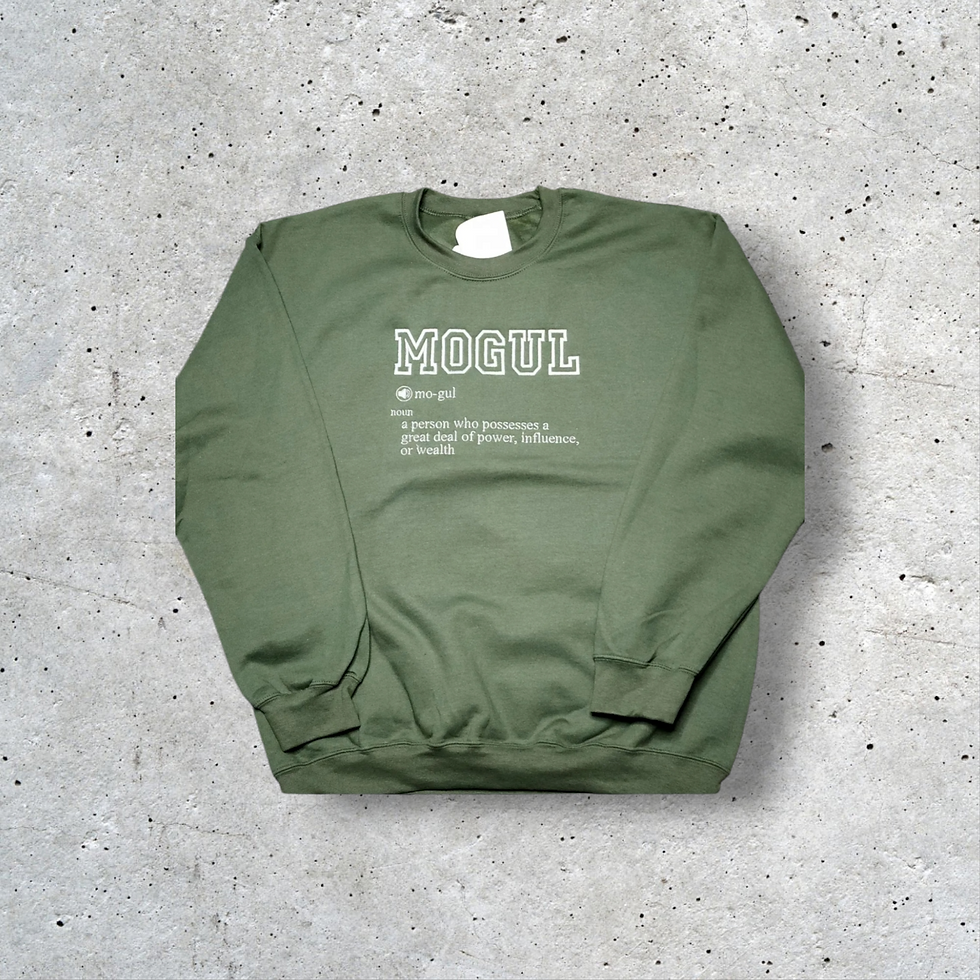 Thumbnail: WHAT"S A MOGUL Fleece Crew Heavy Blend