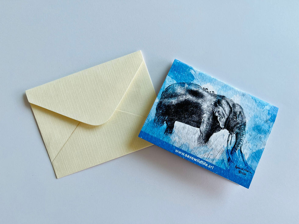 Thumbnail: Amboseli Elephant Blue