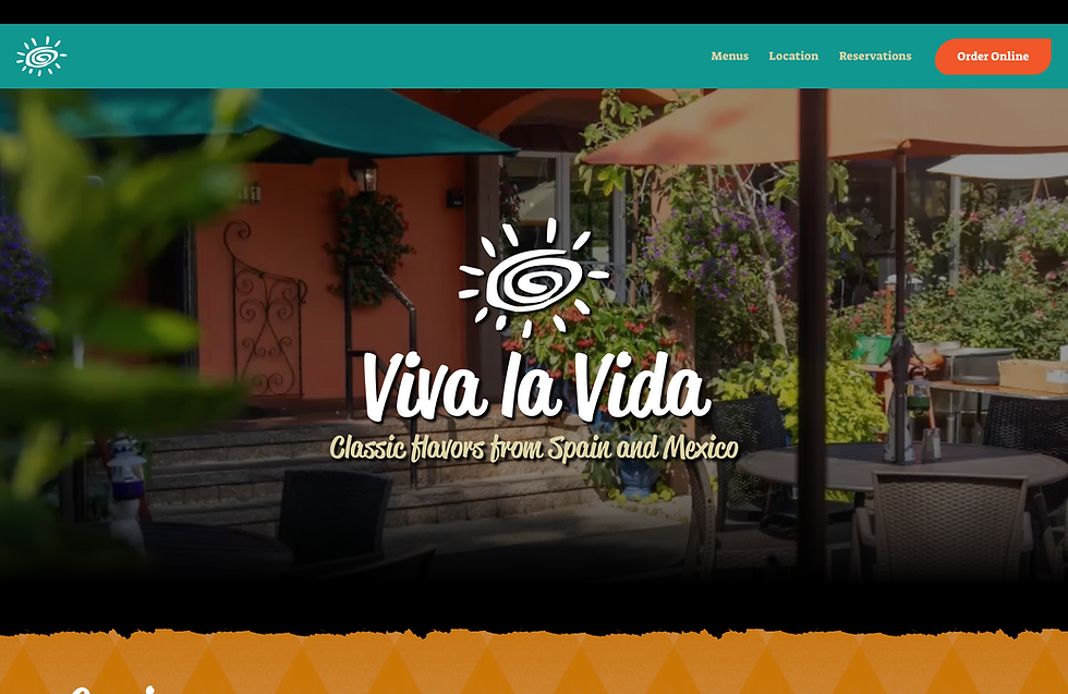 Viva la Vida home page