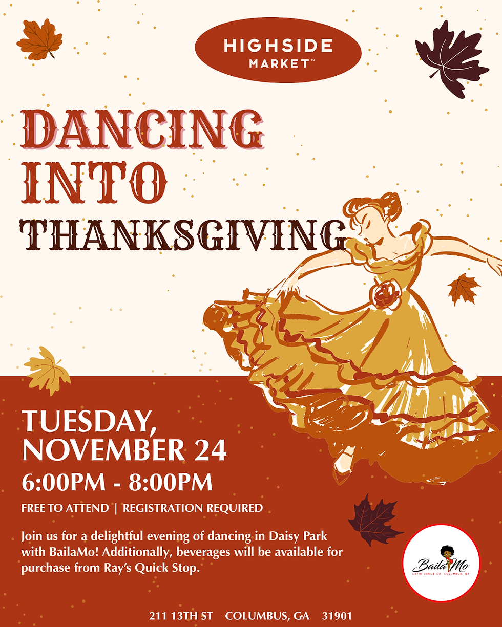 Dancing into Thanksgiving