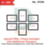 A stylish photo frame wall collage set featuring multiple frames arranged in a visually appealing layout. The frames vary in size and orientation, creating a dynamic composition that enhances the decor. The collage may include personal photographs, artwork, quotes, or abstract designs, adding a personalized touch to the wall. Perfect for living rooms, bedrooms, or hallways, this arrangement complements modern, minimalist, or traditional interiors.