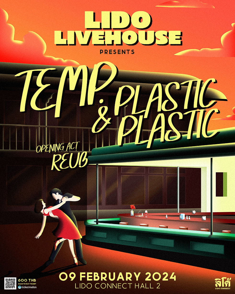 LIDO LIVEHOUSE PRESENTS 'temp. & PLASTIC PLASTIC'