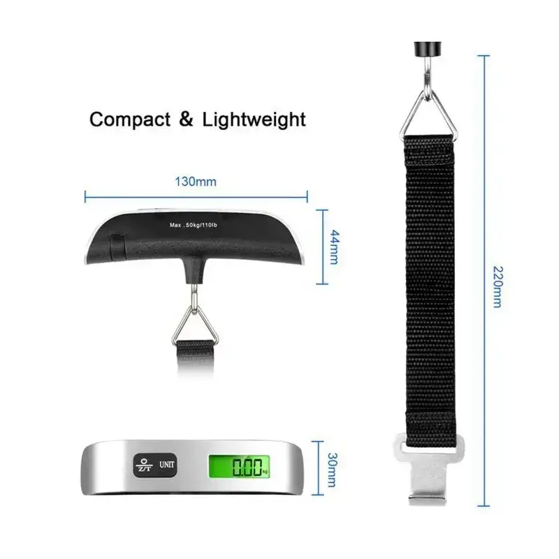 Thumbnail: Portable digital luggage scale