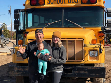 Build Addicts: Bill and Julia of @wildflower_adventure_bus
