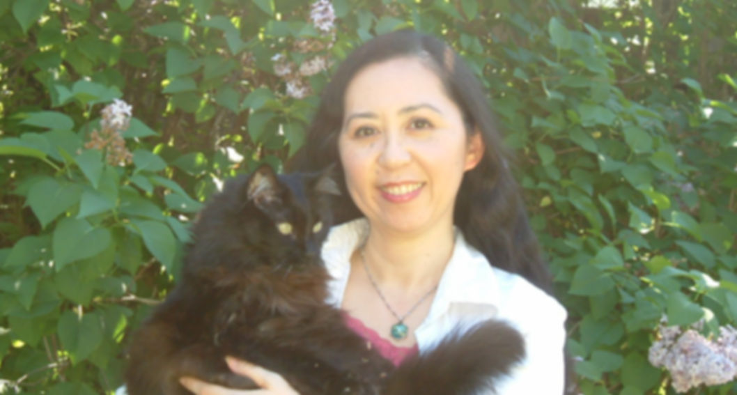 Keiko and black cat Fluffy Keiko Watt Golden Fairy 444