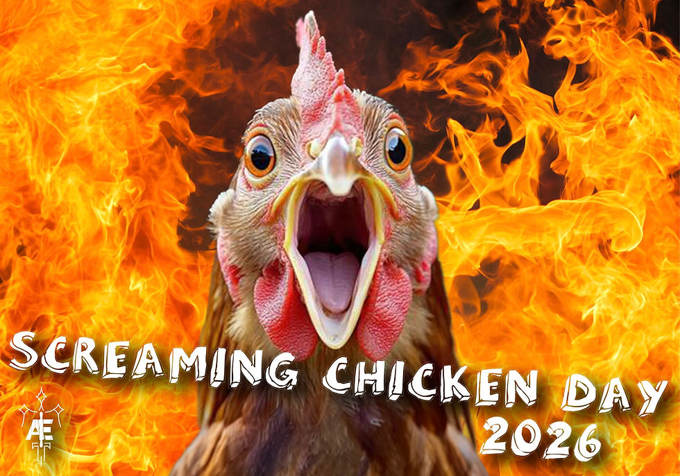 Screaming Chicken Day is Coming!