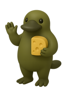 Brievin waving with cheese