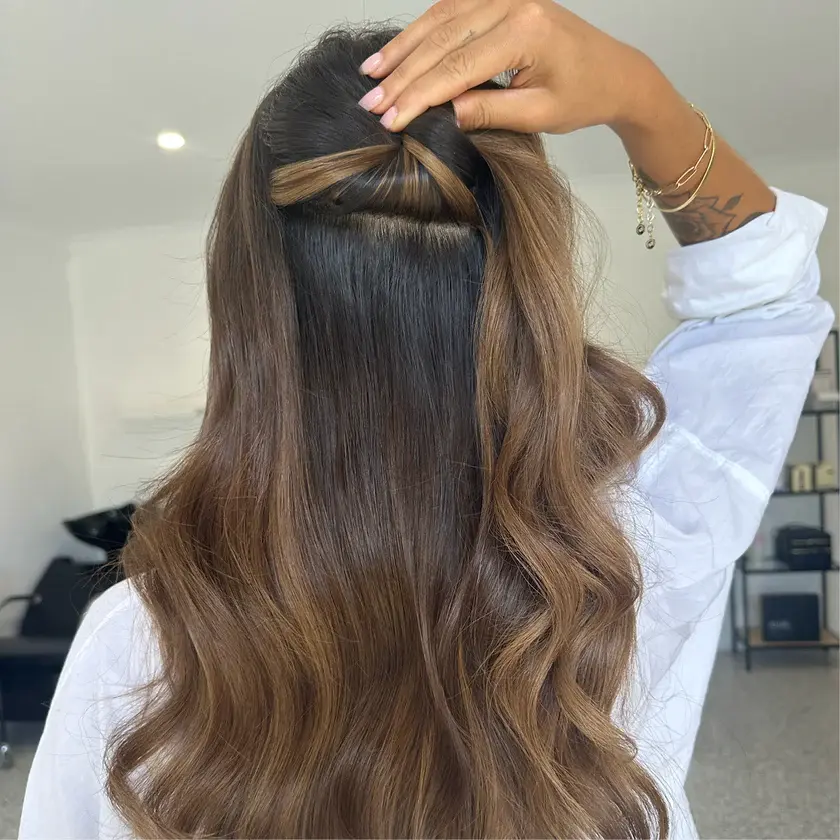 Invisitble Weft Hair Extensions for Thining Hair - A Natural, Gentle Solution.