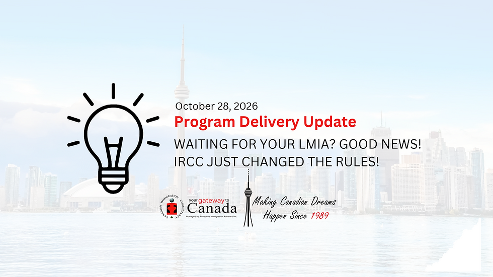 LMIA concurrent processing Canada