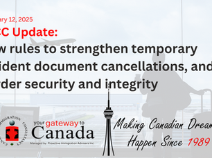 Temporary Resident Document Cancellations