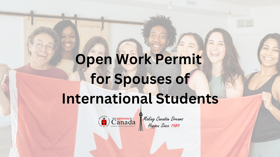 Open Work Permit