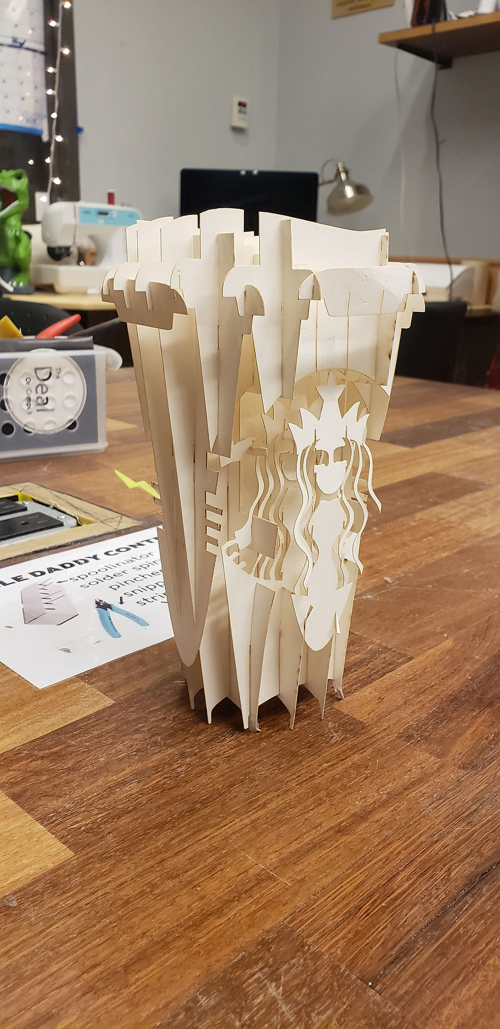 Coffee Cup Sliced Model