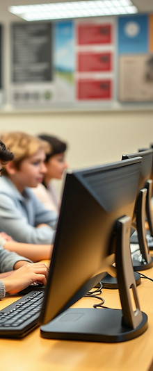 students in a classroom on computers.jpg