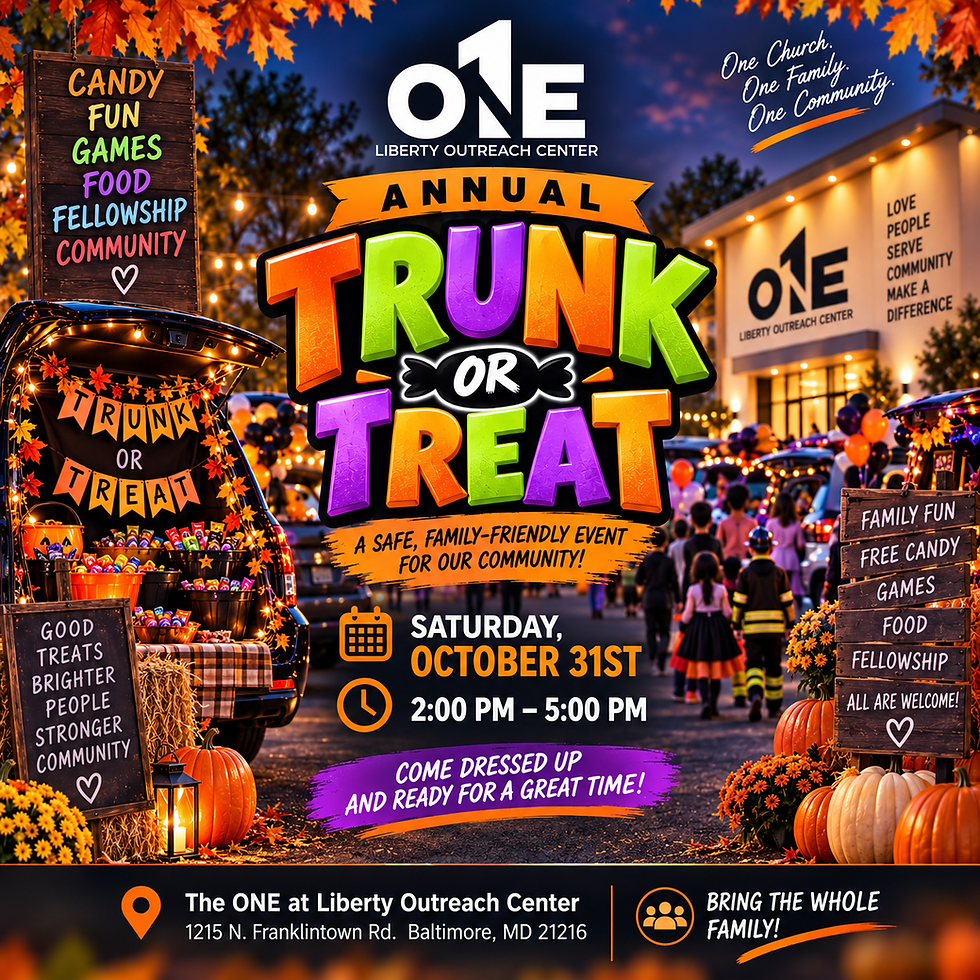 Trunk or Treat Harvest Fest