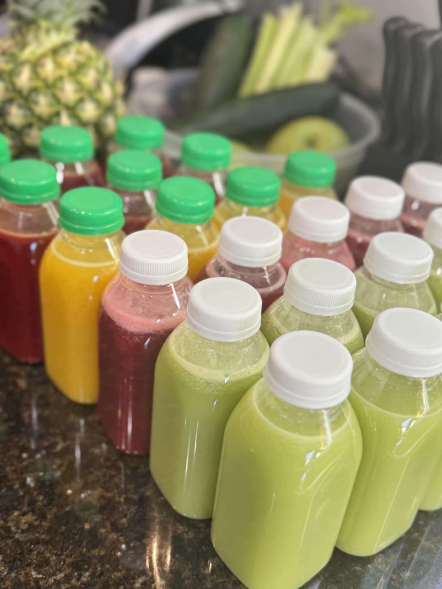 Arranged Food and Objects