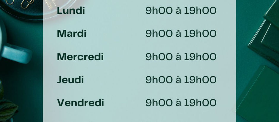 A partir du 1er octobre 2025, j'ouvre les mardis et jeudis matin.Au plaisir de vous recevoir en viso ou à mon cabinet en présentiel.Christian