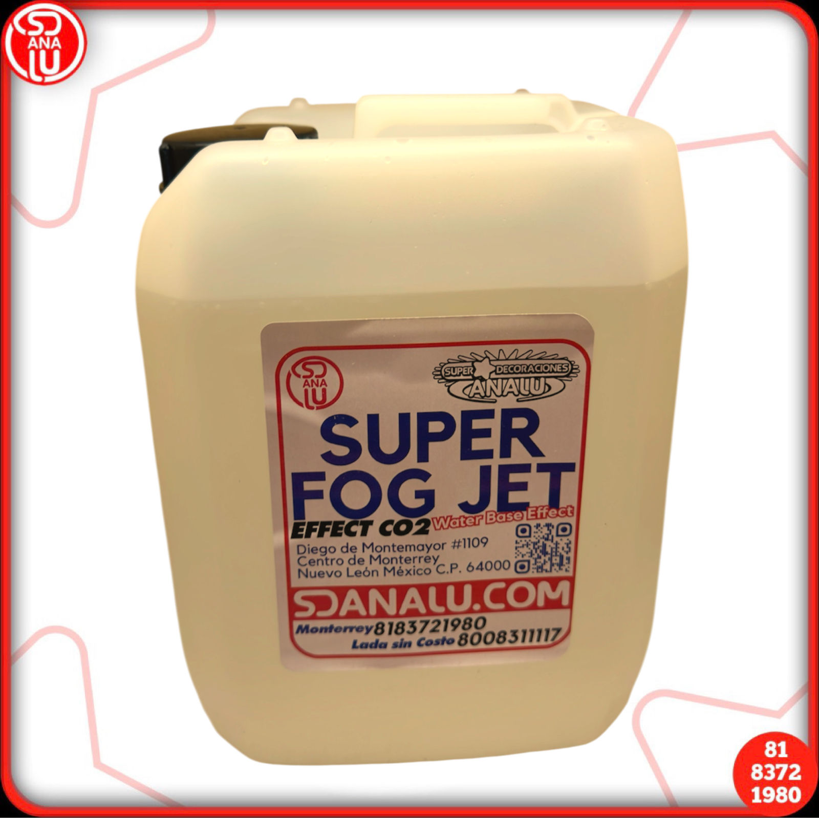 Líquido Super FOG JET 5 litros