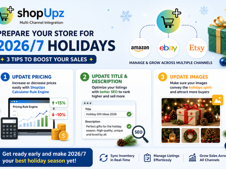 🎄 Prepare Your Store for the 2026/7 Holiday Season