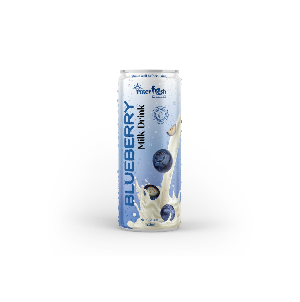 320ml Interfresh Blueberry Milk Drink