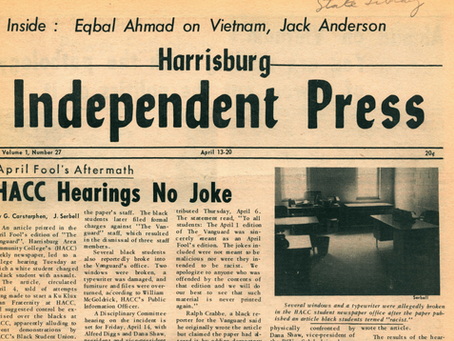 Volume 1, Number 27: April 13 - April 20, 1972