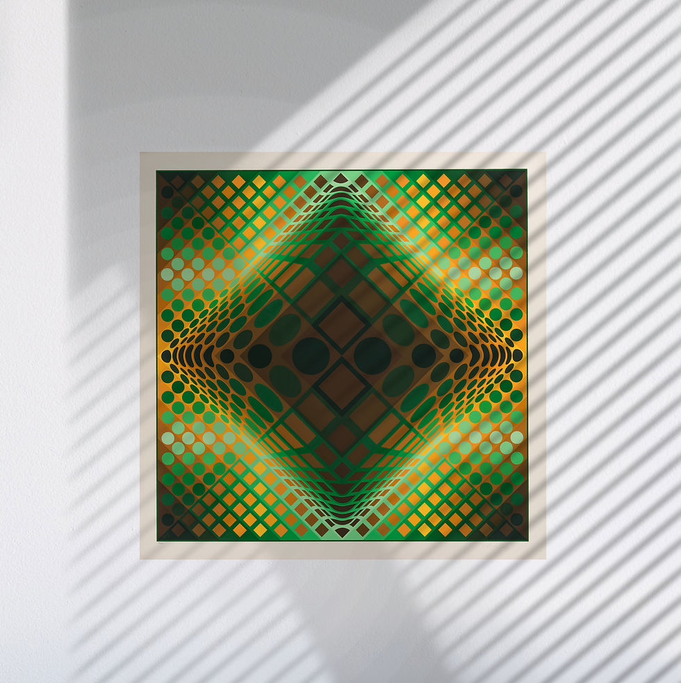 Miniature : Reproduction originale Vasarely