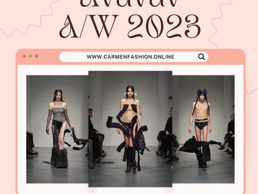 Avavav Takes Milan by Storm: A Closer Look at Their Eccentric Fall/Winter 2023 Collection