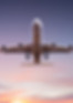 Aeroplane in the sky