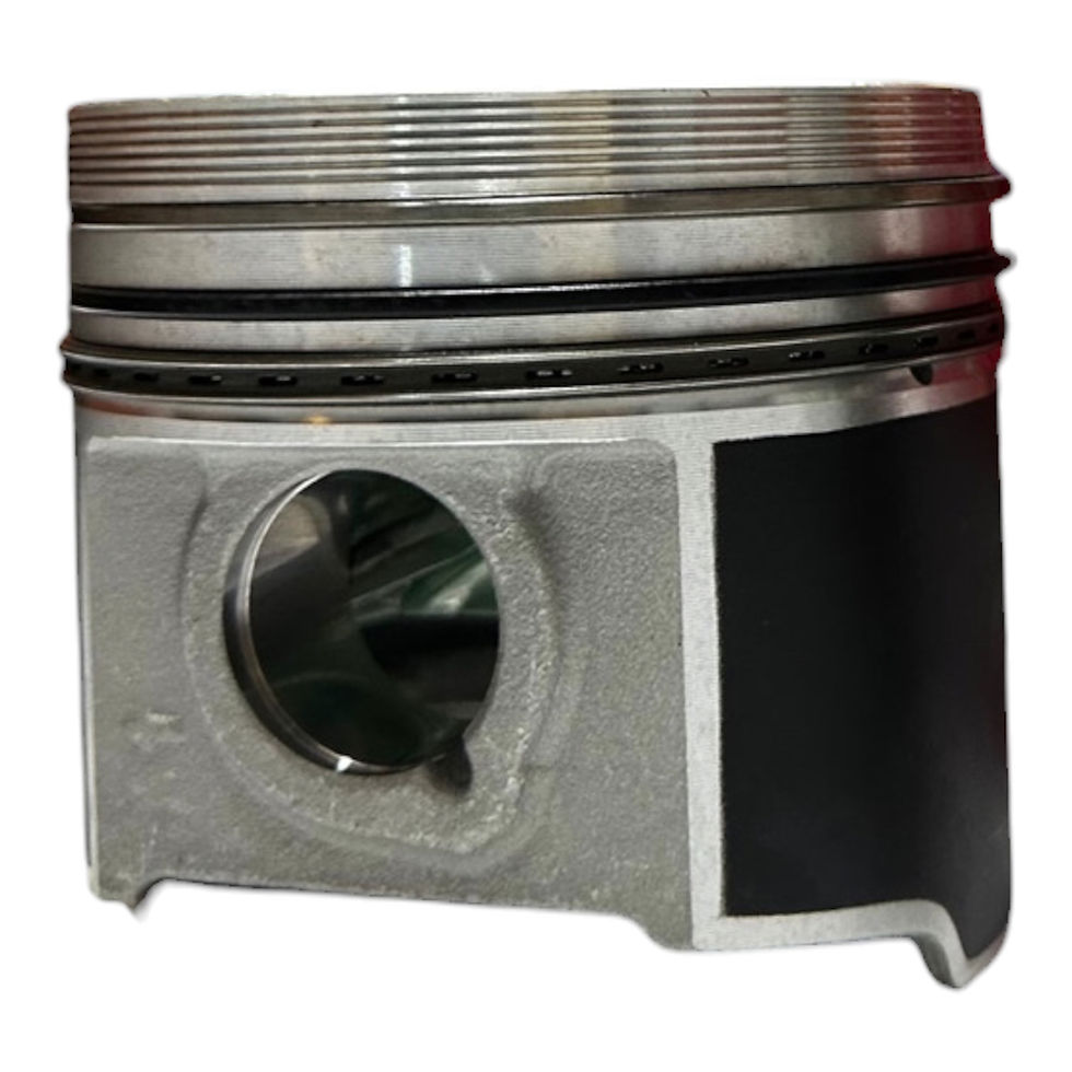 Pistón anillos estándar Kubota V2203 de perfil lateral