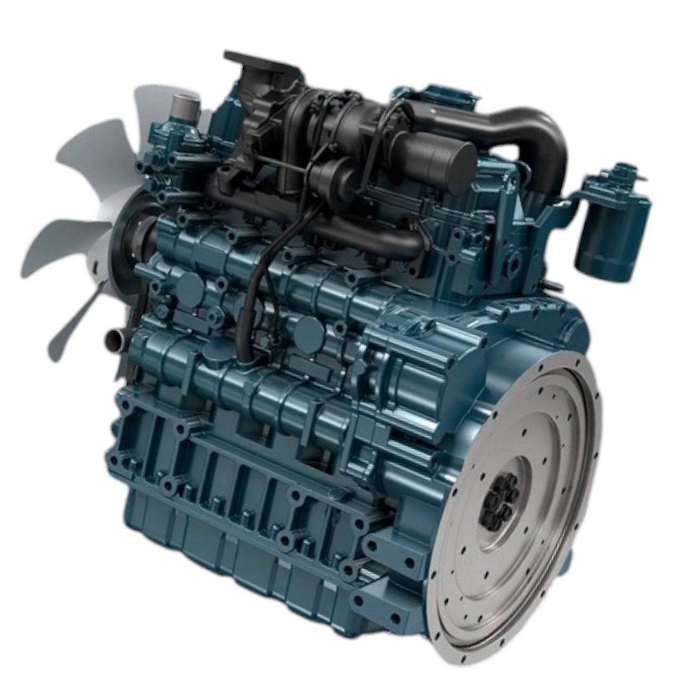 Motor diésel Kubota V2607