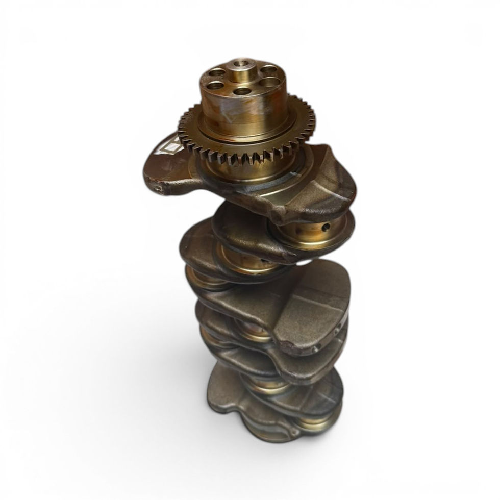 Cigüeñal Mercedes Benz OM904 LA en posición vertical