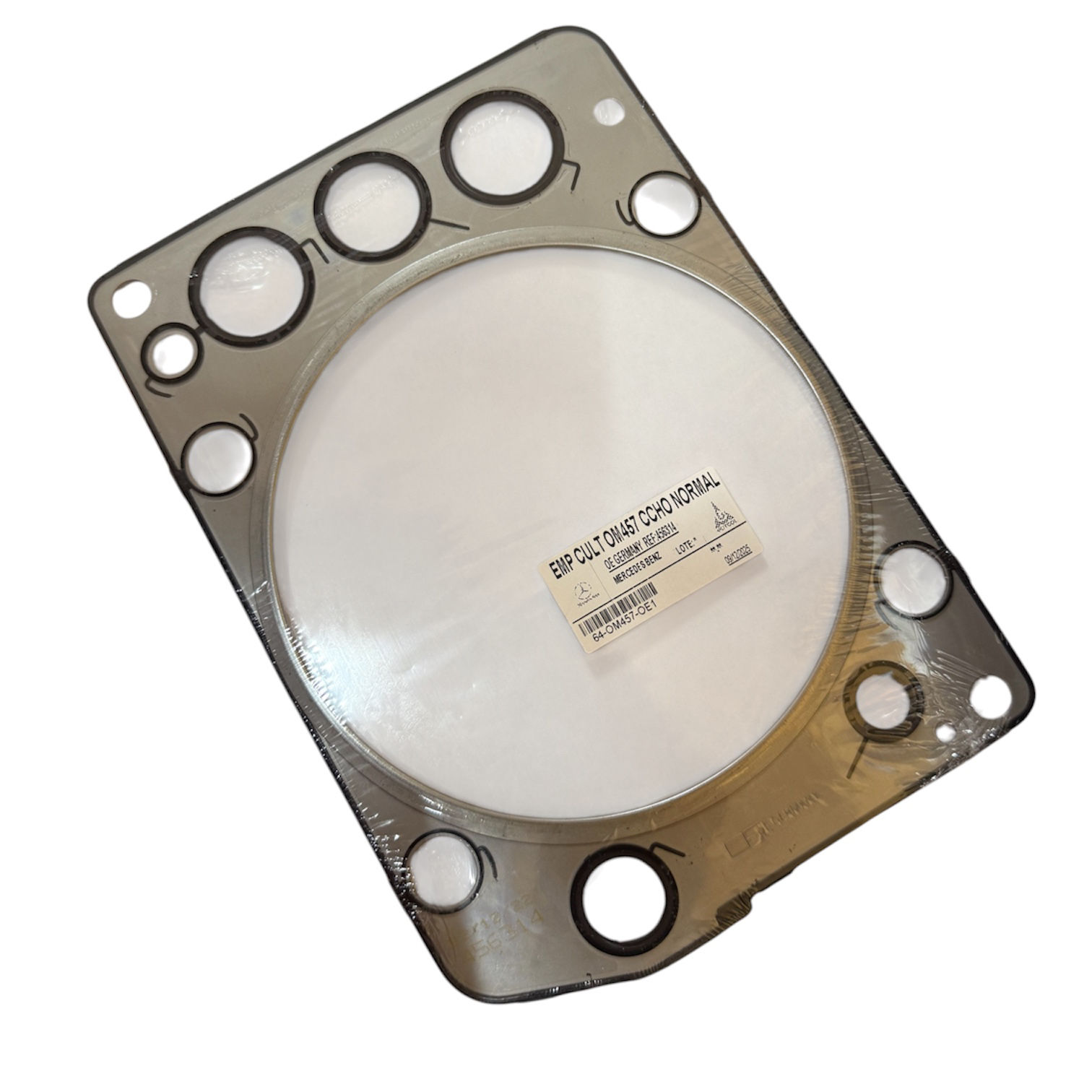 Empaque de culata Mercedes Benz OM457 caucho normal