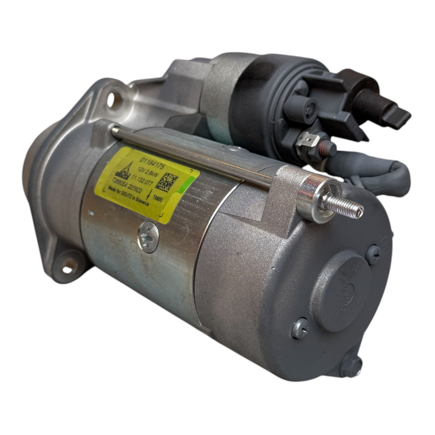 Motor de arranque Deutz FL1011/2011 de 12V y 2.6KW