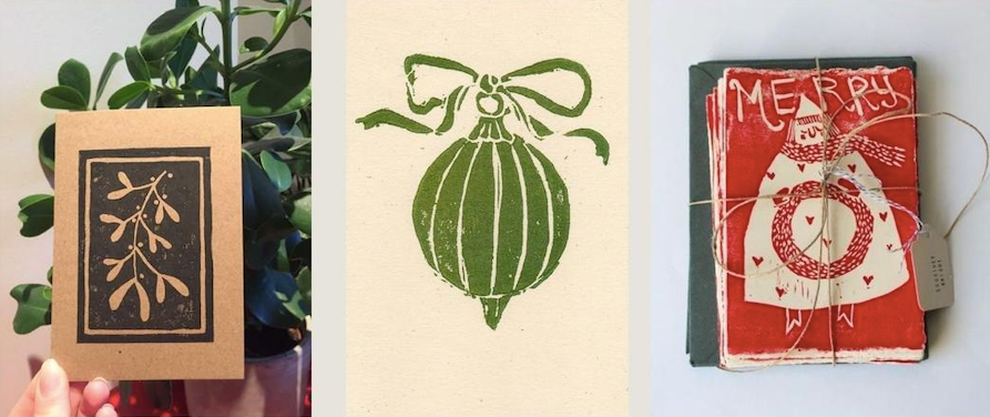 Printed Christmas Cards Workshop