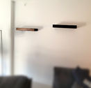 mounting shelves, rods, curtains, pictures, mirrors