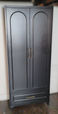 Assembling metal airmore wardrobe closet with 2 doors and 1 drawer