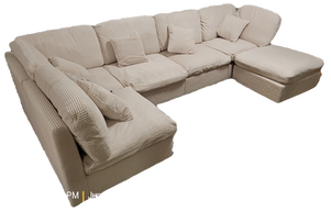 Assembly 6 sectionals couch