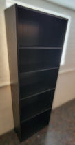 Asembling arched storage bookcase, 5 tier ajustable shelving