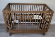 assemble a crib with changer