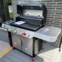 Assemble grill 3 burned