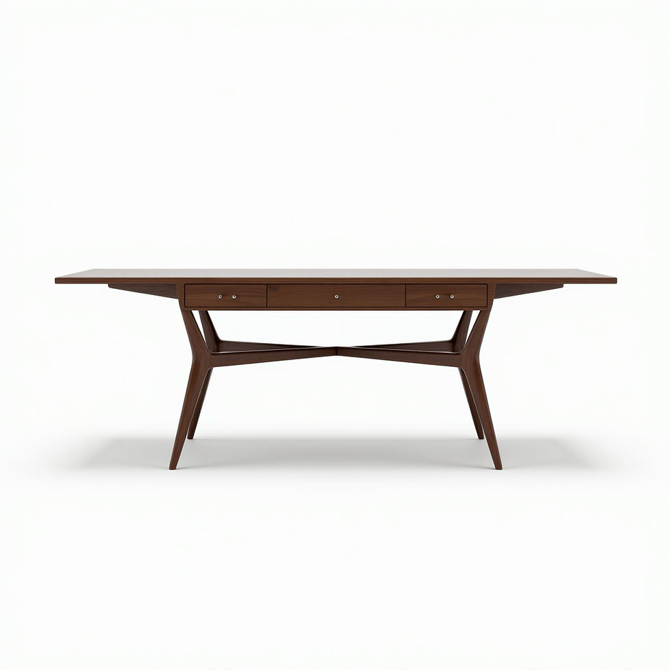 Modern Walnut Dining Table