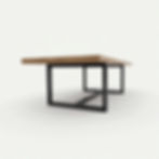 Industrial Metal Dining Table