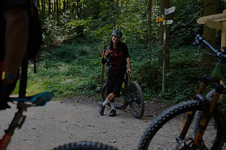 Mountain biking