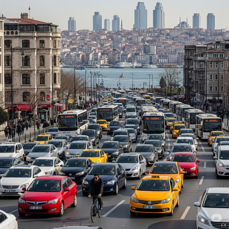 İstanbul Trafiğine Bisikletle Meydan Oku