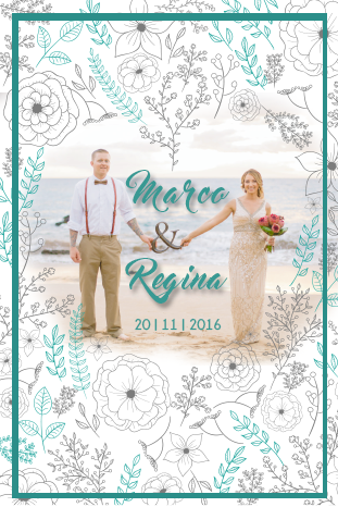 Miniatura: Invitaciones personalizadas sencillas