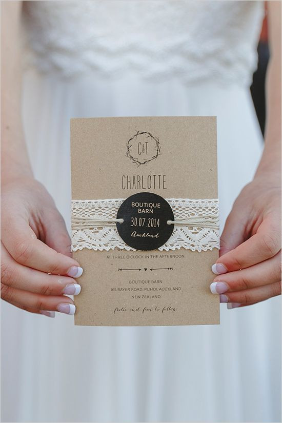 Miniatura: Invitaciones personalizadas sencillas