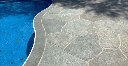 Close-up of the Granite Slate surface showing fine texture and depth