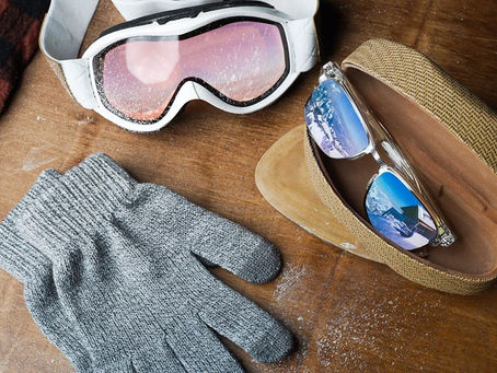 5 raisons de porter ses lunettes solaires en hiver/5 redenen om in de winter een zonnebril te dragen