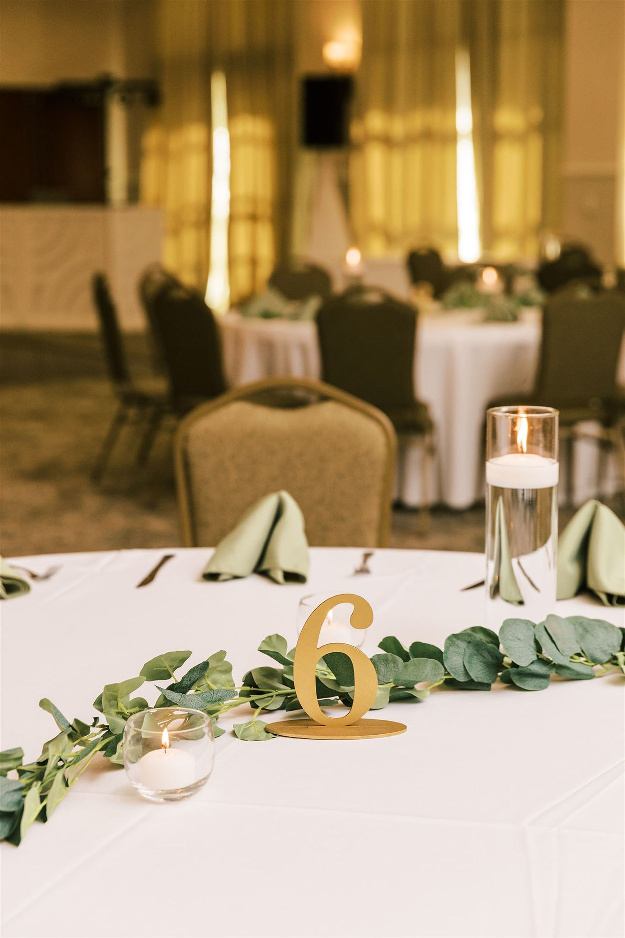 reception decor